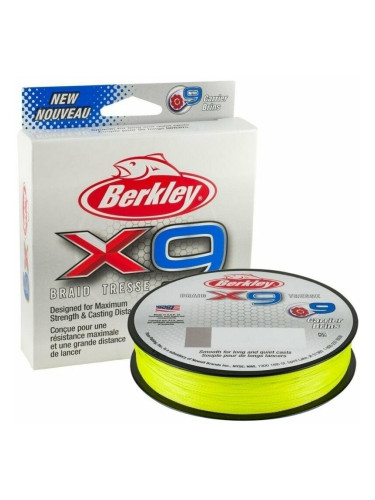 Berkley x9 Braid Flame Green 0,20 mm 150 m 20,6 kg Плетена линия