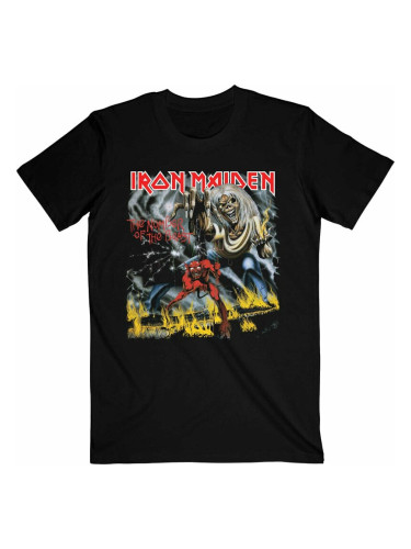 Iron Maiden Риза Number Of The Beast Unisex Black 2XL