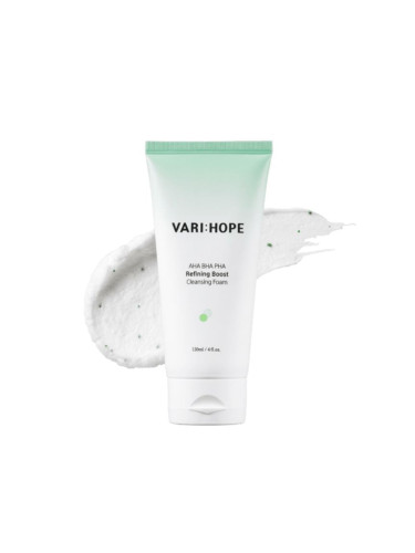 Почистващ гел за лице VARIHOPE AHA BHA PHA Refining Boost Cleansing