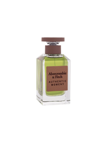 Abercrombie & Fitch Authentic Moment Eau de Toilette за мъже 100 ml увредена кутия