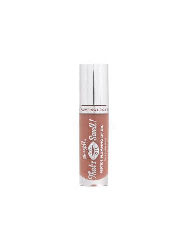 Barry M That´s Swell! Peptide Plumping Lip Oil Масло за устни за жени 6,5 ml Нюанс Honeyed Hue