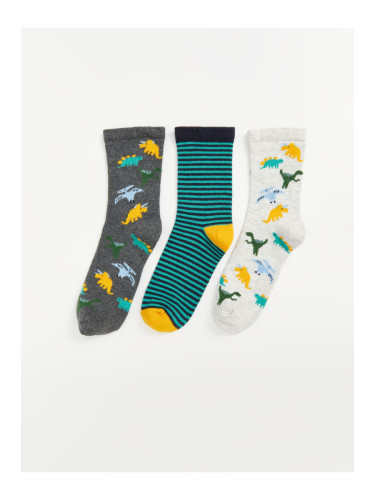 LC Waikiki 3-Pack Boy Patterned Socks