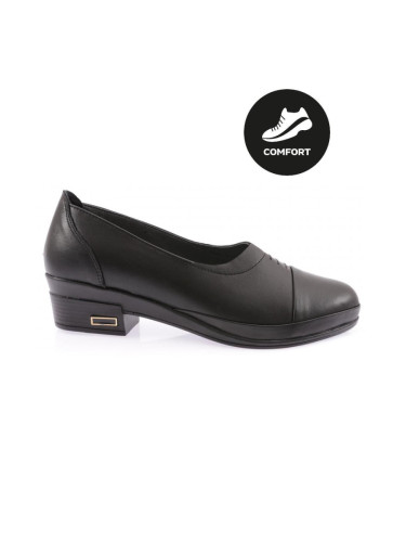 DGN 067 Women's Comfort Shoes Genuine Leather Black