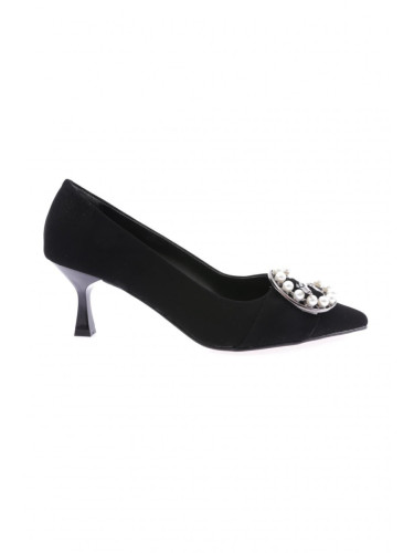 DGN Fb-40-1563 Women's Pearl Stone Heeled Shoe