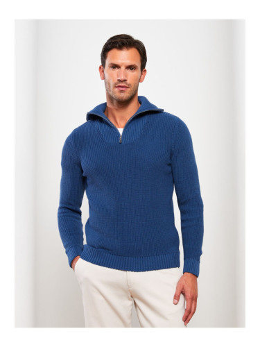 LC Waikiki High Collar Long Sleeve Men's Knitwear Sweater