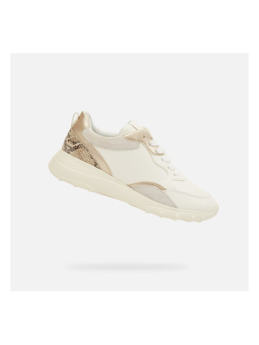 White Women's Sneakers Geox Alleniee - Women