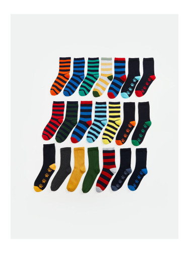 LC Waikiki Lcw Striped Boys Ankle Socks 3-Pack