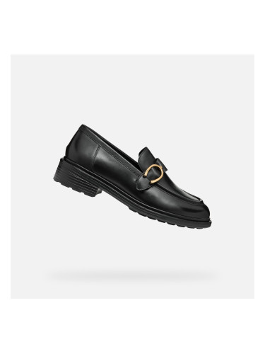 Black women's moccasins Geox Walk Pleasure - Women's