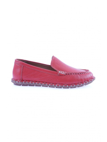 DGN 603-23y Women's Sewing Detailed Loafer Shoes