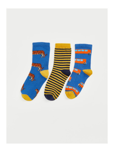 LC Waikiki 3-Pack Boy Patterned Socks