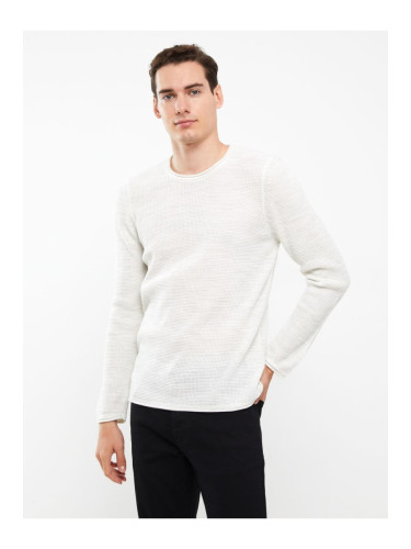 LC Waikiki Crew Neck Long Sleeve Men's Knitwear Sweater