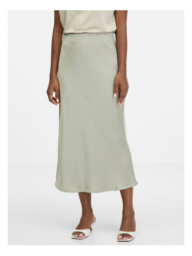 Orsay Khaki women's midi skirt - Women's