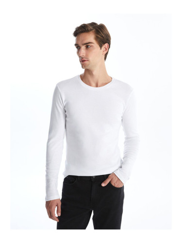 LC Waikiki Crew Neck Long Sleeve Men's T-Shirt