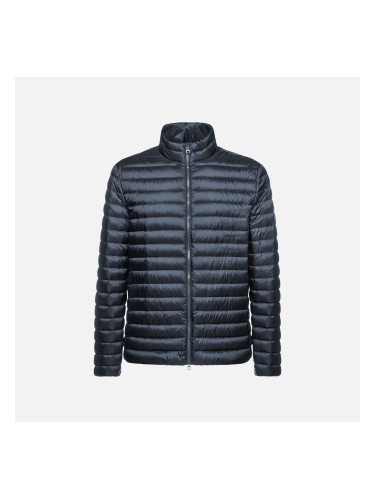Dark Blue Men's Quilted Jacket Geox Warrens - Mens