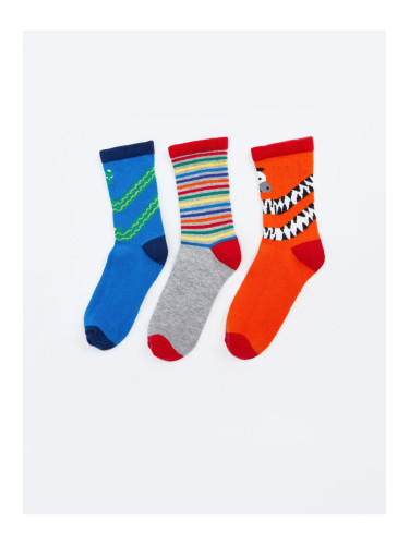 LC Waikiki 3-Pack Boy Patterned Socks