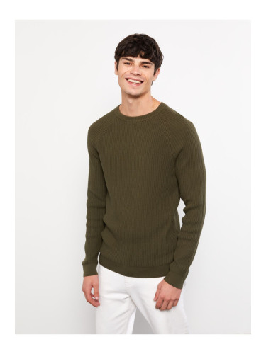 LC Waikiki Crew Neck Long Sleeve Men's Knitwear Sweater