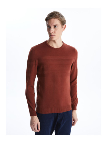 LC Waikiki Crew Neck Long Sleeve Men's Knitwear Sweater