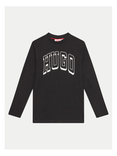 Hugo Блуза G00148 D Черен Regular Fit