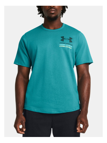 Under Armour UA Rival Terry SS Colorblock T-shirt Sin