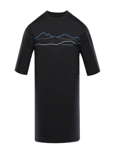 ALPINE PRO Woolen 2 T-shirt Cheren