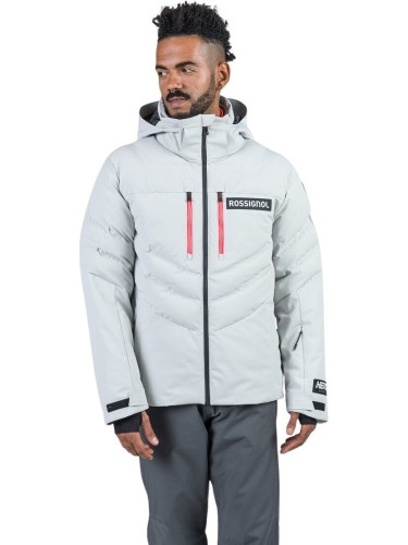 Rossignol Hero Blackside Puffy Soft Grey XL Ски яке