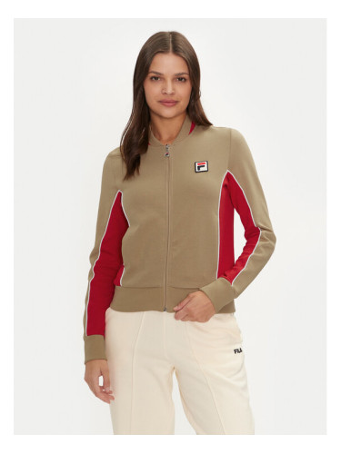 Fila Суитшърт Laiben FAW0741 Бежов Regular Fit