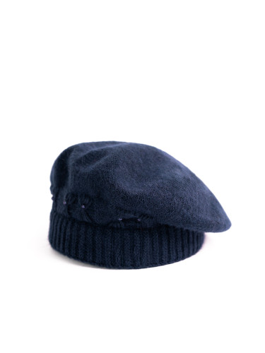 Art Of Polo Woman's Beret cz23400-3 Navy Blue