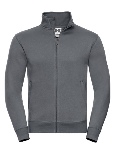 Men's Zip Up Sweatshirt - Authentic R267M 80% Plain Ring-Spun Cotton 20% Polyester (Three-Layer Fabric) 280g