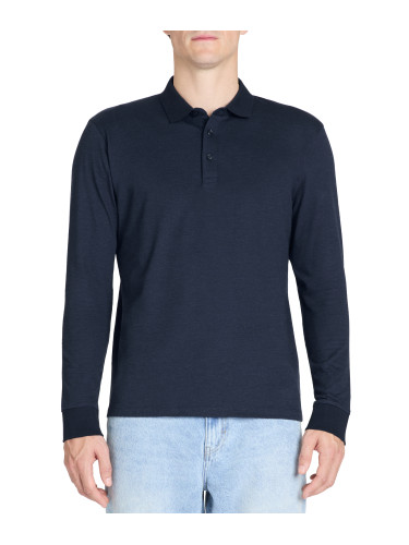 Celio Polo Jebille Long Sleeve T-Shirt - Mens