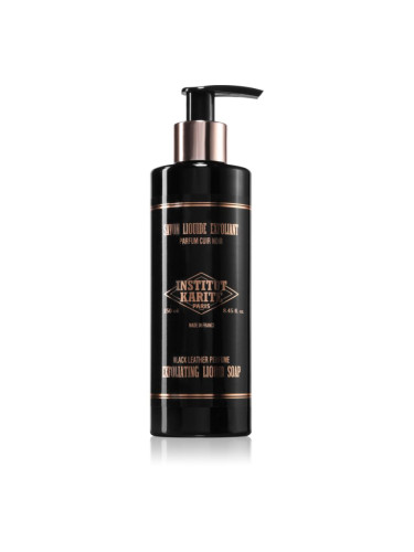 Institut Karité Paris Black Leather Exfoliating Liquid Soap ексфолиращ течен сапун 250 мл.