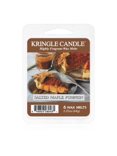 Kringle Candle Salted Maple Pumpkin восък за арома-лампа 64 гр.