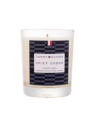 Tommy Hilfiger Scented Candle Spicy Cedar Ароматна свещ 180 g