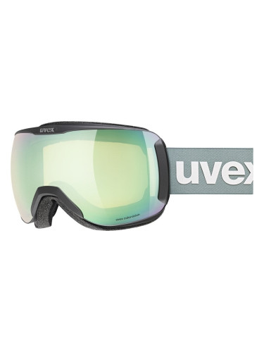 UVEX Downhill 2100 CV Black Mat/Mirror Opal/Yellow Очила за ски