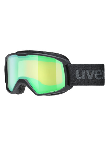 UVEX Elemnt FM Black Mat/Mirror Green Очила за ски