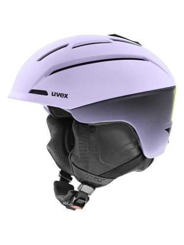 UVEX Gravitate Lavender/Grad Black Mat 51-55 cm Каска за ски