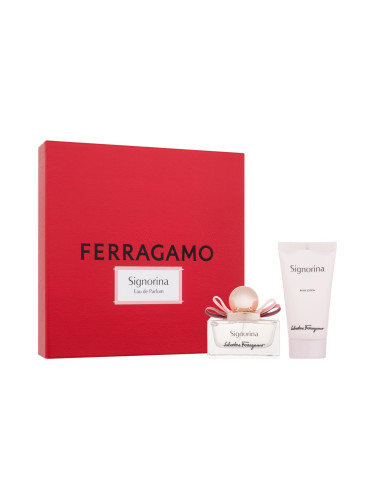 Ferragamo Signorina Подаръчен комплект EDP 30 ml + лосион за тяло 50 ml