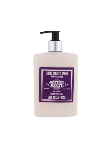 Institut Karité Shea Cream Wash Lavender Лосион за тяло за жени 500 ml