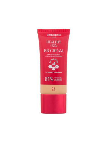 BOURJOIS Paris Healthy Mix Clean & Vegan BB Cream BB крем за жени 30 ml Нюанс 03 Beige