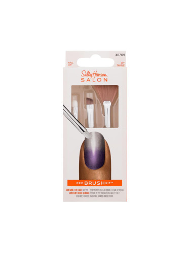 Sally Hansen Salon Pro Brush Kit Маникюр за жени Комплект