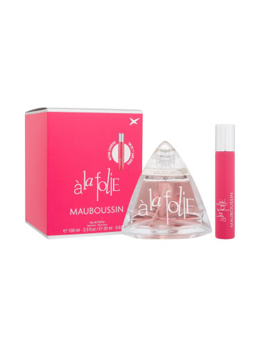 Mauboussin Mauboussin à la Folie Подаръчен комплект EDP 100 ml + EDP 20 ml