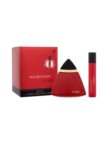 Mauboussin Mauboussin in Red Подаръчен комплект EDP 100 ml + EDP 20 ml