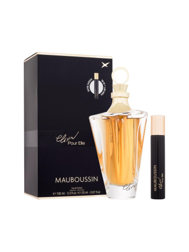 Mauboussin Elixir Pour Elle Подаръчен комплект EDP 100 ml + EDP 20 ml