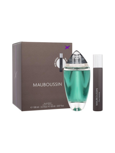 Mauboussin Homme Подаръчен комплект EDP 100 ml + EDP 20 ml