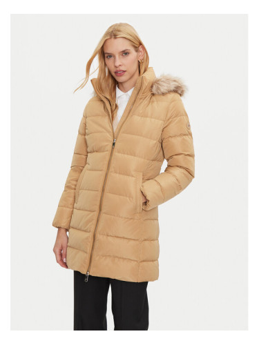 Tommy Hilfiger Зимно палто Heritage WW0WW43234 Бежов Regular Fit