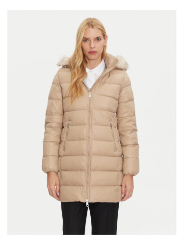 Tommy Hilfiger Зимно палто WW0WW43122 Бежов Regular Fit
