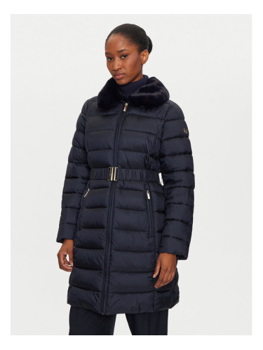 MICHAEL Michael Kors Зимно палто 77B6597M42 Тъмносин Slim Fit