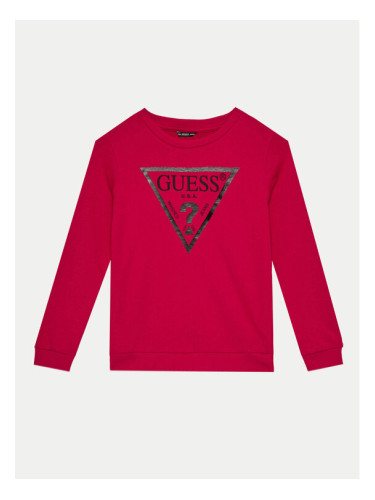 Guess Суитшърт J74Q10 KAUG0 Бордо Regular Fit