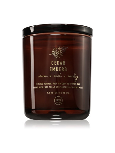 DW Home Fall Cedar Embers ароматна свещ 262 гр.