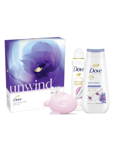 Dove Unwind подаръчен комплект (за тяло)