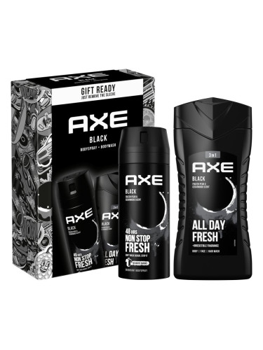 Axe Black Frozen Pear & Cedarwood подаръчен комплект (за тяло) за мъже